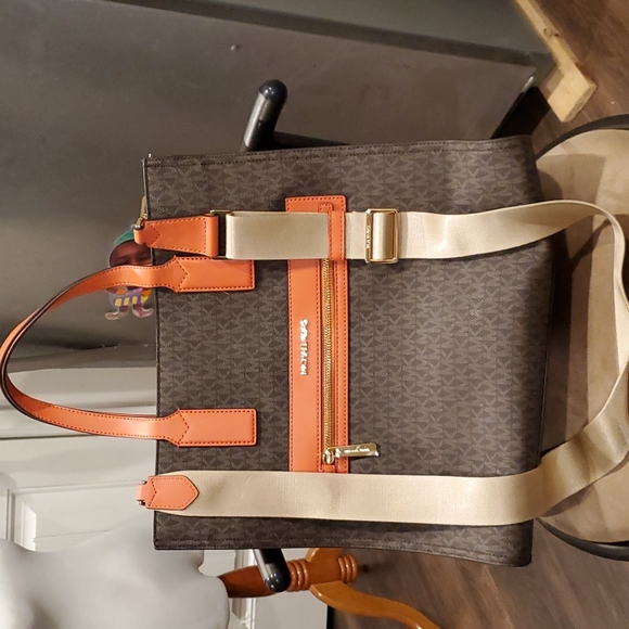 Michael Kors Bags New Michael Kors Signature Large Satchel Tote Bag